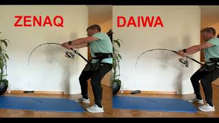 ZENAQ EXPEDITION EP5514 vs DAIWA Saltiga Air Portable 11500175 two heavy jigging Rods [upl. by Sancha]