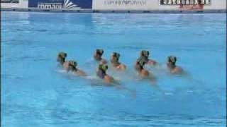 CHINA Team Free Routine  Wonderful China2009 ROME [upl. by Karlin612]