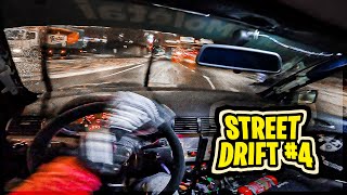 Street Drift 4 BMW E46 POV practicing streeto night [upl. by Towroy459]