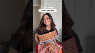 GRWM for the Oregon Hmong New Year hmongnewyear hmong hmongfashion hmongclothes [upl. by Atkins]