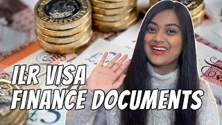 ILR Visa Finance Documents  UK Spouse Visa 2023 [upl. by Attekal]