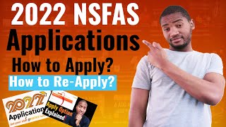 NSFAS Online Applications for 2022 now OPEN  How to apply for NSFAS funding FULL GUIDE [upl. by Ateerys]