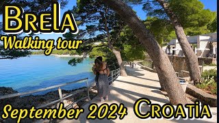 Brela Croatia walking tour 2024 [upl. by Lyndsay]