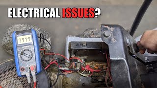 Electrical Diagnosis of Riding Lawnmower that Wont Start [upl. by Yznel]