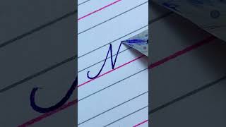 How to write in cursive Capital letter M  Cursive Writing A to Z  Cursive handwriting practice [upl. by Nuncia]