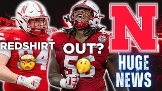 NEWS CRUCIAL Nebraska Starter OUT Vs Illinois  Surprise Redshirt  Husker Football Update [upl. by Buffy536]