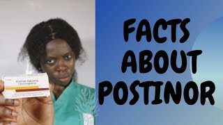 10 important facts about postinor [upl. by Akcinahs]