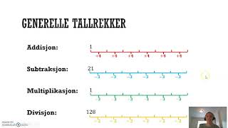 Figurtall og tallrekker [upl. by Fae]