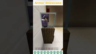 Minecraft Armor Showcase Gamingshorts MinecraftInspirationYouTubeShortsMinecraft MinecraftBuild [upl. by Sharona]