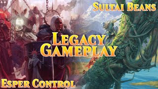 MTG Legacy 1K  R2 Esper Control vs Sultai Beans [upl. by Nylhtiak]