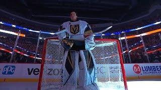 MarcAndre Fleury honored in return to Pittsburgh [upl. by Ireva]