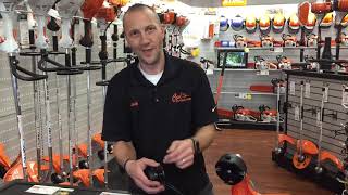 How to rewind your Stihl trimmer equipped with the AutoCut 252 [upl. by Inga]