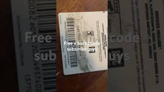 Free V bucks codes [upl. by Nemlaz]