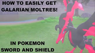 How to EASILY catch Galarian Moltres in Pokemon Sword and Shield [upl. by Winchell]