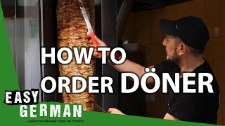 How to order 🥙Döner in Germany  Super Easy German 105 [upl. by Pat]