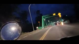 Motorcycle Night Ride Courtenay BC [upl. by Meras82]