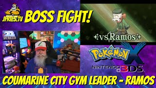 Highlight Pokémon X  Coumarine City Gym Leader  Ramos [upl. by Nor]