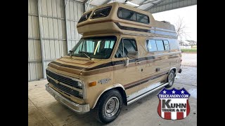 1984 Chevy Elk Van Class B Camper Van RV SOLD SOLD SOLD truckandrvcom [upl. by Eirollam]