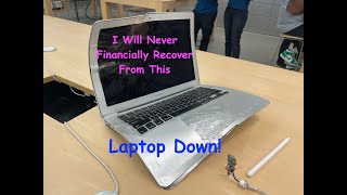 NOOO Catastrophic Laptop Damage Im RUINED [upl. by Une]