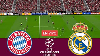 EN VIVO Bayern Múnich vs Real Madrid UEFA Champions League 2324 Partido Completo  Videojuegos [upl. by Jesher]