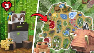 I Built A ZOO For Every ANIMAL In Minecraft Hardcore  119 Lets Play  Episode 3 [upl. by Hnahk]