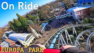 4K ON RIDE Euro Mir  Europa Park  Winter Season [upl. by Celisse]