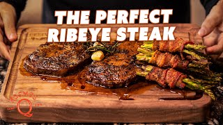 How To Cook A Perfect Cast Iron Ribeye Steak Every Time  Ft Kosmos Q [upl. by Susan]