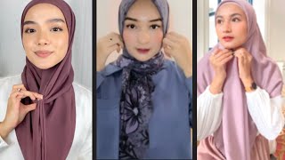 TUTORIAL TUDUNG BAWAL – 5 CARA PAKAI TUDUNG BAWAL SIMPLE DAN CANTIK TERKINI 2022 [upl. by Atinele]