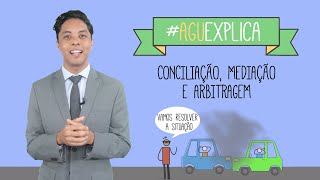 AGU Explica  Conciliação Mediação e Arbitragem [upl. by Aziza]