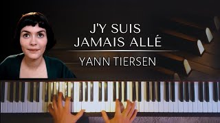 Yann Tiersen  Jy Suis Jamais Allé  piano sheets [upl. by Ansilma595]