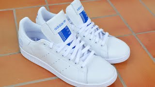 How to Lace Adidas Stan Smith 2020 [upl. by Yrotciv813]