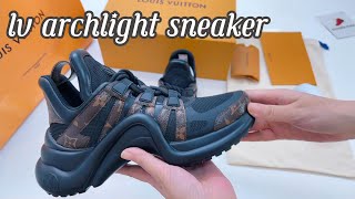 Unboxing and Review of Louis Vuittons LV Archlight Sneakers [upl. by Bertie]