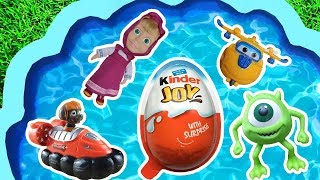 Learn with Surprise Eggs Learn Characters with Pj Masks Super Wings Paw Patrol Octonauts Toys [upl. by Nelyag]