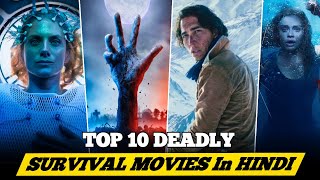 Top 5 Best Survival Movies In Hindi  Survival Movies 2024  New Survival Thriller Movies [upl. by Ennairb]