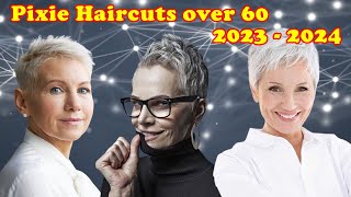 16 Cool Short pixie haircuts for women over 60 in 20232024 [upl. by Earized147]