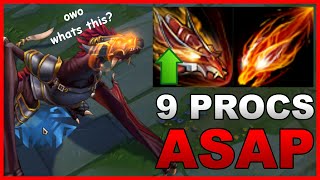 NEW TECH  THE EARLY 9 PROC E MARK  Veralion  Shyvana  League of Legends [upl. by Wendalyn]