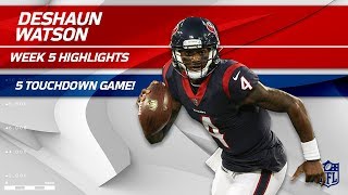 Deshaun Watson Pulls Off Another 5 TD Game 🙌  Chiefs vs Texans  Wk 5 Player Highlights [upl. by Assena]