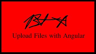 AngularJS  POSTupload files with Multipart Forms [upl. by Treblig]