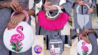 Diy  girls bag making ideas  old clothe reused [upl. by Georgena421]