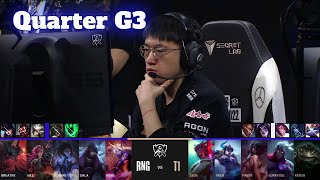 T1 vs RNG  Game 3  Quarter Finals LoL Worlds 2022  T1 vs Royal Never Give Up  G3 full game [upl. by Pierro524]