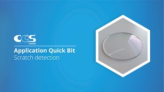 CCS Europe Application Quick Bit Scratch detection with the MFU Series [upl. by Anaujait]