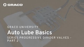 Auto Lube Basics Series Progressive Divider Valves  Part 2 [upl. by Osmo]