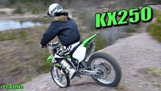 KX250 2Stroke Beast Spring Ride [upl. by Antonella]