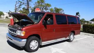 146  2001 E350 Ford 15 Passenger Van [upl. by Akemot]