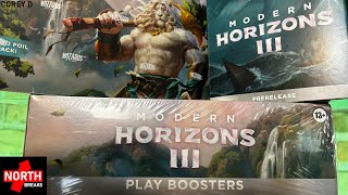 Our First Look Modern Horizons 3 Prerelease Kit and Play Booster Box Opening [upl. by Rambert]