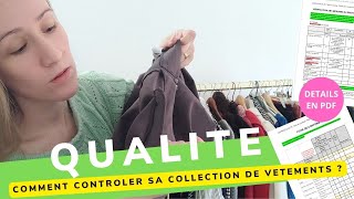 Comment contrôler la qualité dun vêtement pour sa collection de mode  Je vous explique en détails [upl. by Ralleigh700]