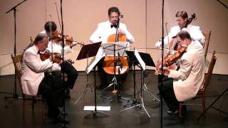 Glazunov String Quintet in A Major Op 39  2nd movement CVCMF 2011 [upl. by Akire279]