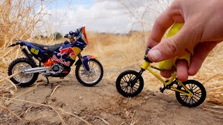 Dirt Bike RedBull and BMX Cult  Tech Deck Finger BMX Finger  HoodRich Bike [upl. by Dario]