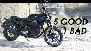 Moto Guzzi V7 III Stone Test Ride amp Review [upl. by Marge]