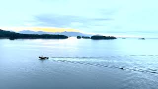 Sailing into Sitka Alaska  Beautiful Alaska Scenery [upl. by Haggar]